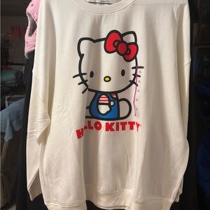 Hello Kitty Cream Sweatshirt
